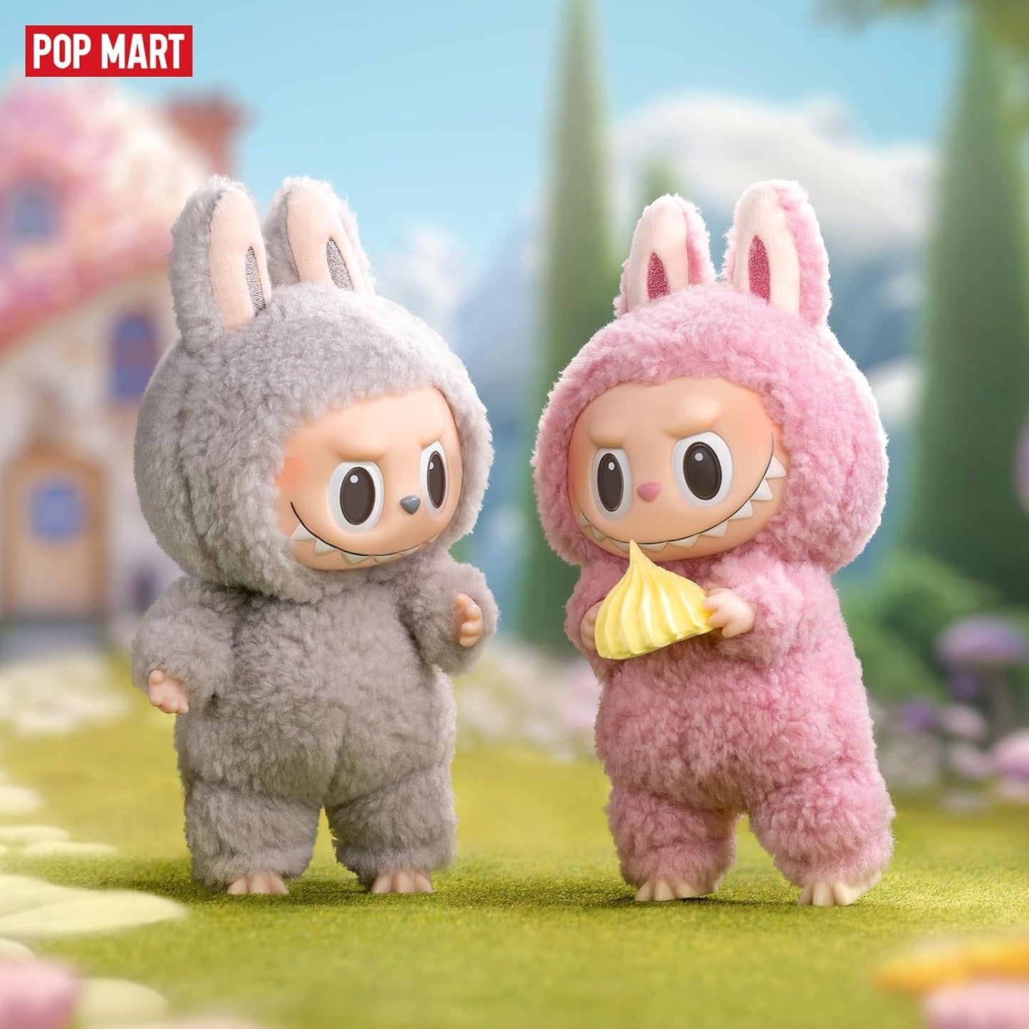 POP MART The Monsters - Tasty Macarons Vinyl Face Blind Box, Random Design Action Figures Collectible Toys Home Decorations, Single Box
